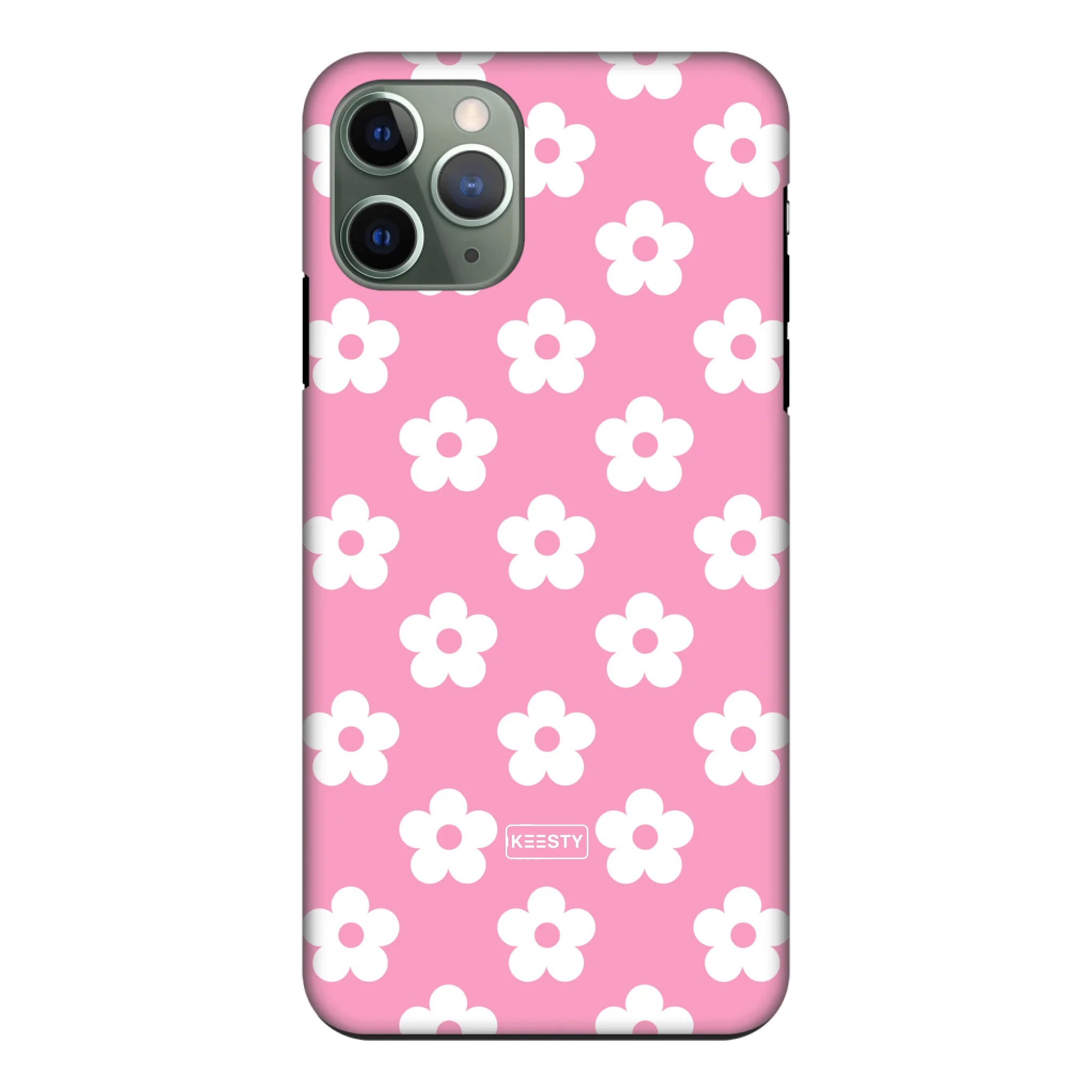 Telefoonhoesje personaliseren - Floral 4 - Tough hoesje