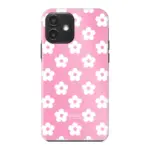 Telefoonhoesje personaliseren - Floral 4 - Tough hoesje