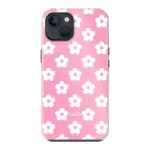 Telefoonhoesje personaliseren - Floral 4 - Tough hoesje