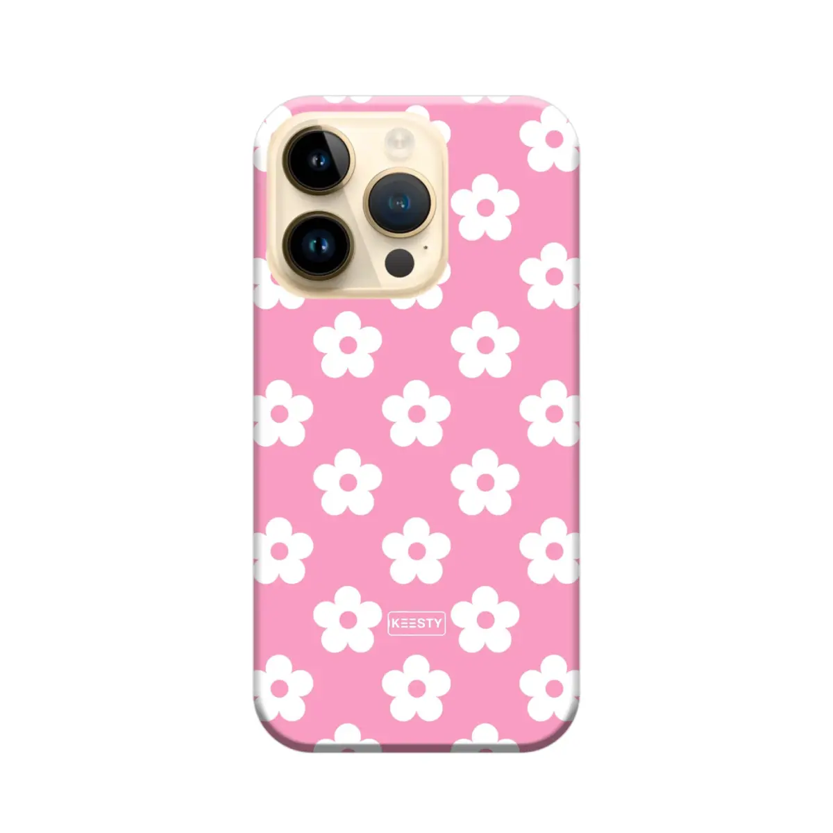 Telefoonhoesje personaliseren - Floral 4 - Tough hoesje