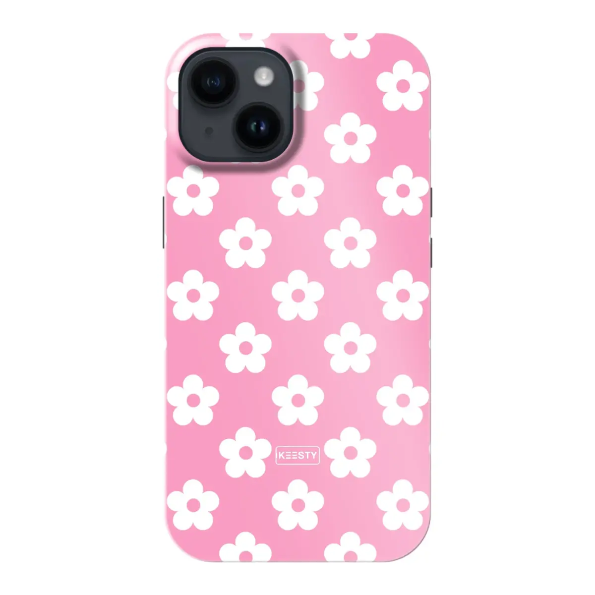 Telefoonhoesje personaliseren - Floral 4 - Tough hoesje