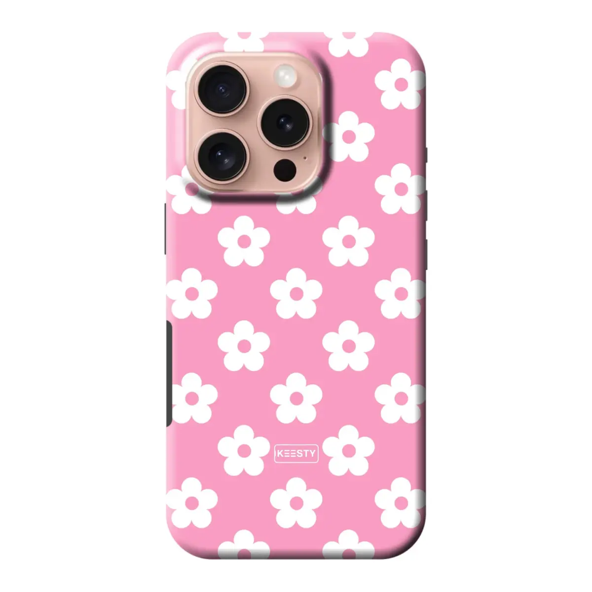Telefoonhoesje personaliseren - Floral 4 - Tough hoesje