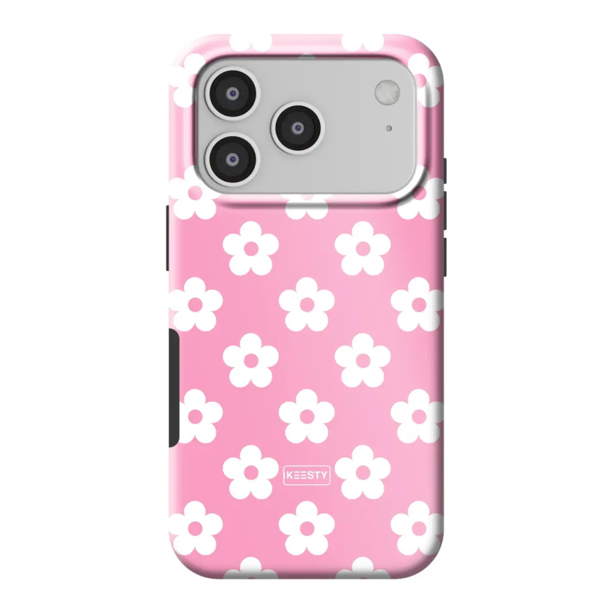 Telefoonhoesje personaliseren - Floral 4 - Tough hoesje