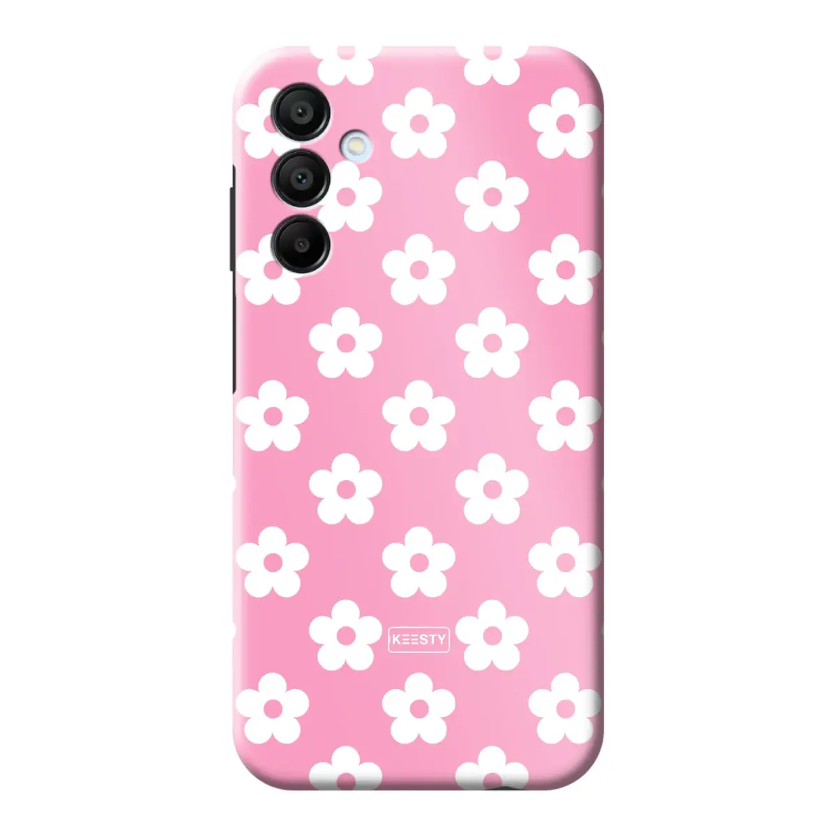 Telefoonhoesje personaliseren - Floral 4 - Tough hoesje
