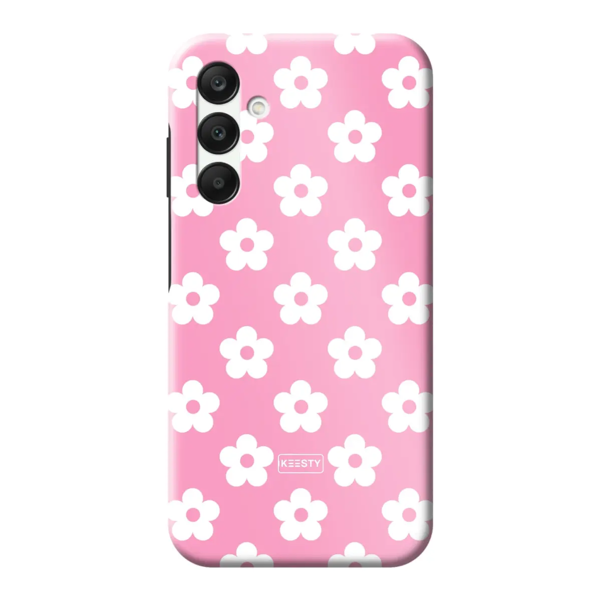Telefoonhoesje personaliseren - Floral 4 - Tough hoesje