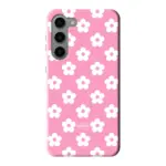 Telefoonhoesje personaliseren - Floral 4 - Tough hoesje