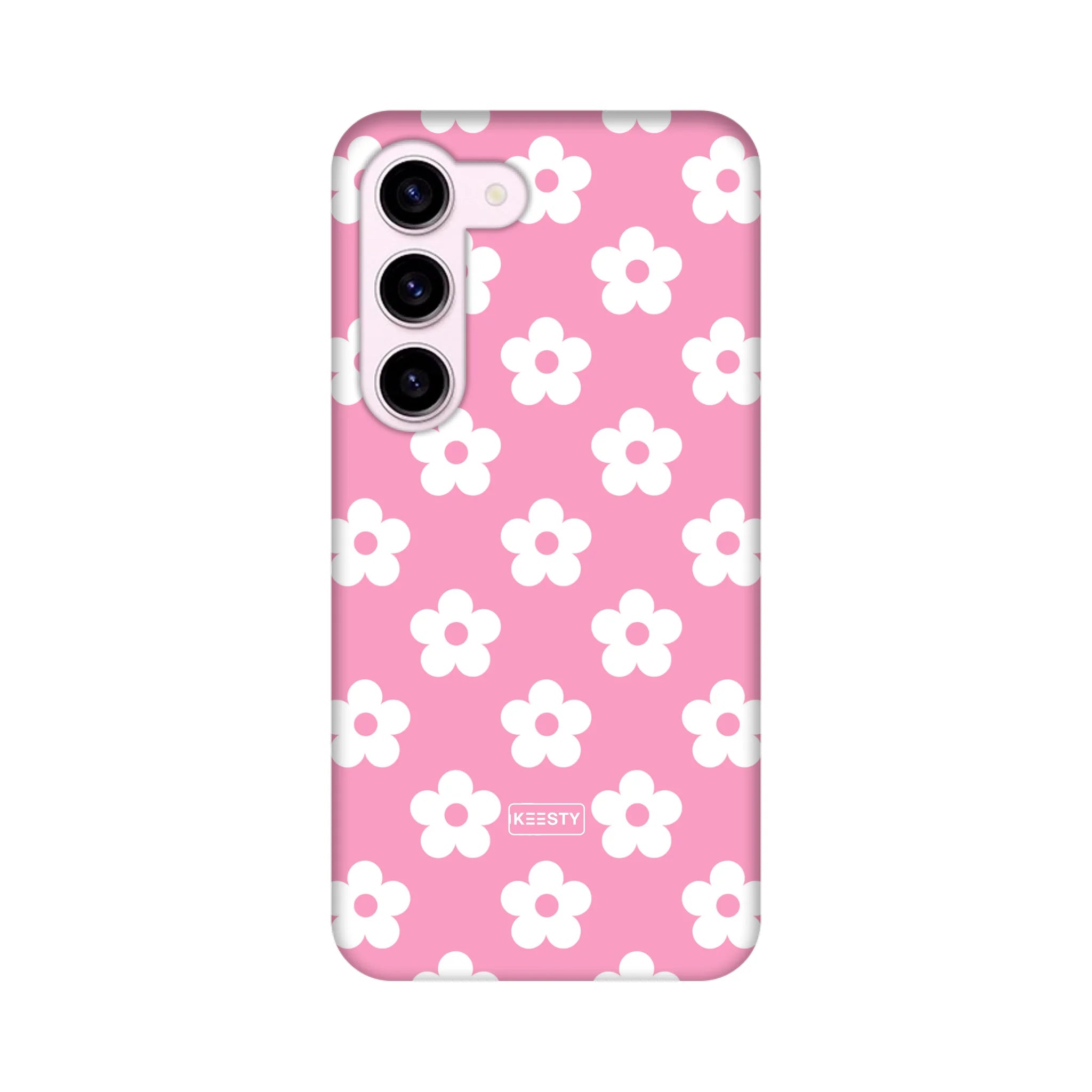 Telefoonhoesje personaliseren - Floral 4 - Tough hoesje