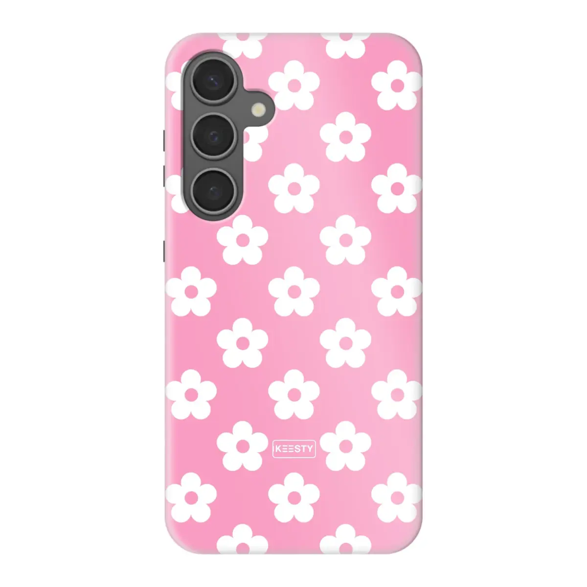 Telefoonhoesje personaliseren - Floral 4 - Tough hoesje
