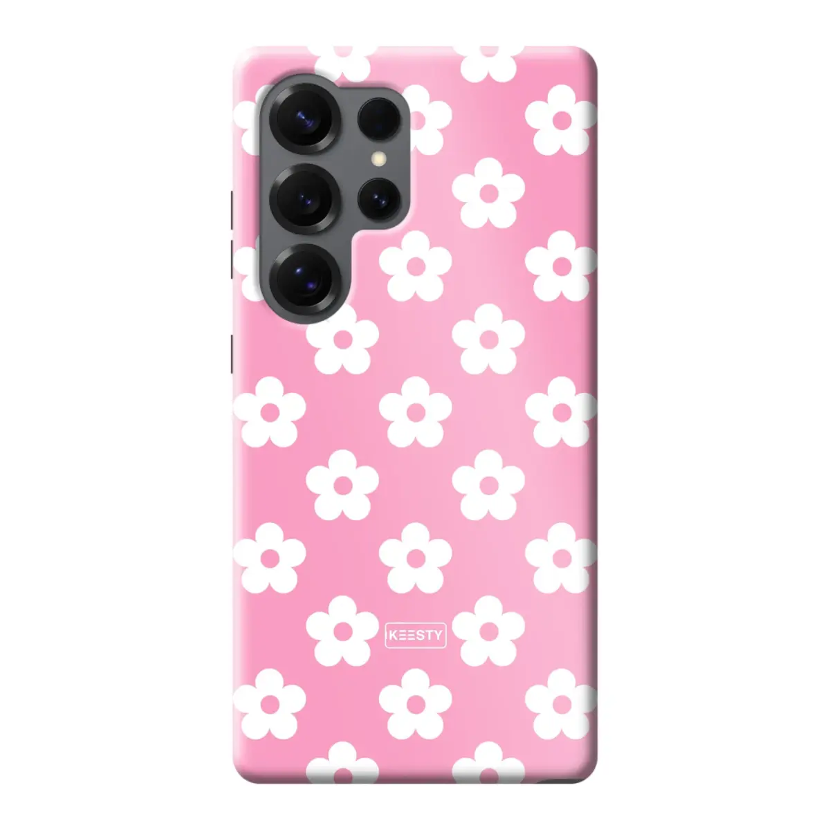 Telefoonhoesje personaliseren - Floral 4 - Tough hoesje