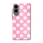 Telefoonhoesje personaliseren - Floral 4 - Tough hoesje