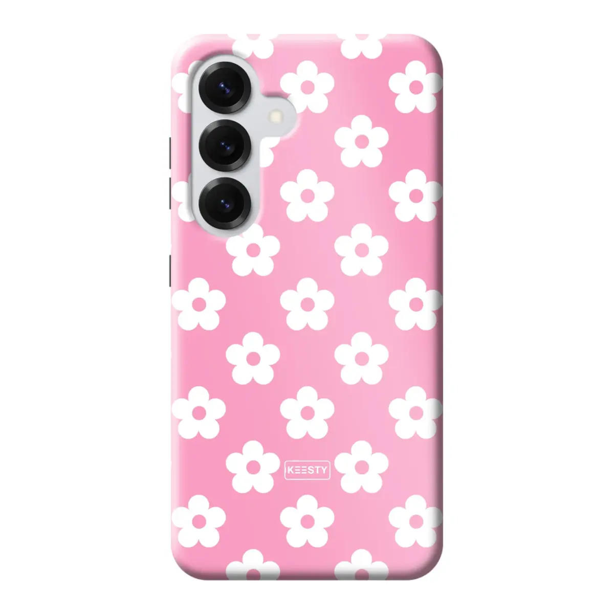 Telefoonhoesje personaliseren - Floral 4 - Tough hoesje