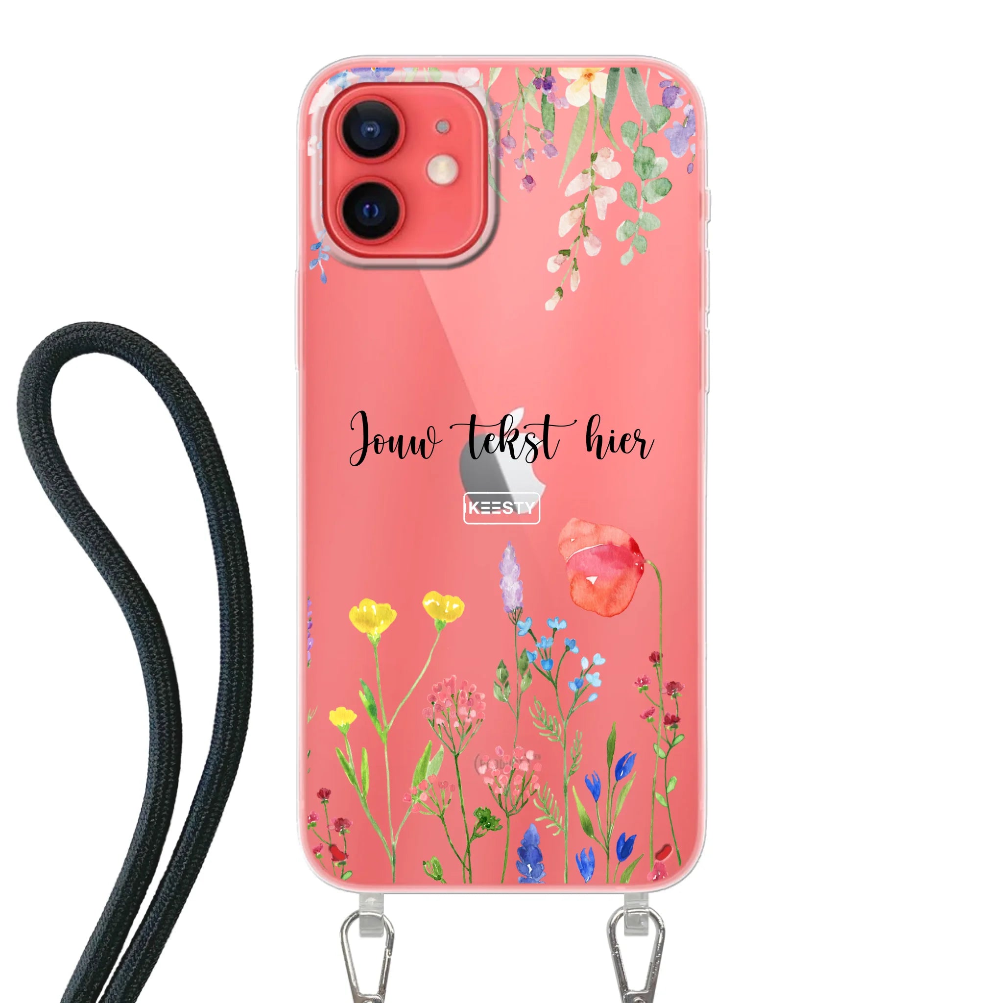 Telefoonhoesje Maken Koord Bloemen 2