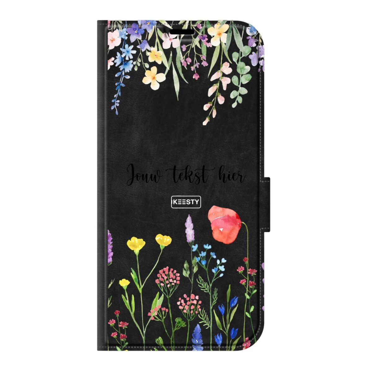 Telefoonhoesje Maken portemonnee Bloemen 2 Apple iPhone 13