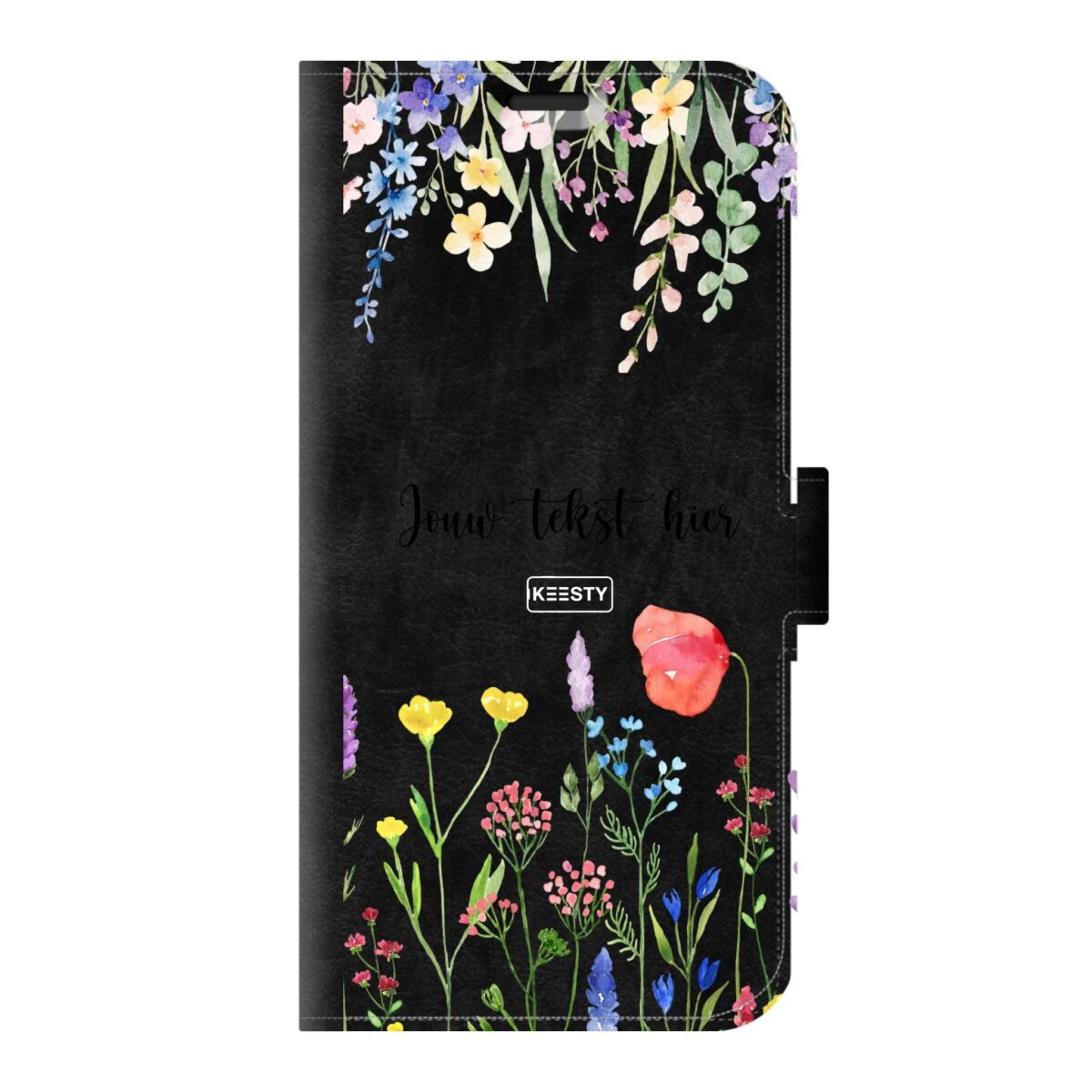 Telefoonhoesje Maken portemonnee Bloemen 2 Apple iPhone 14