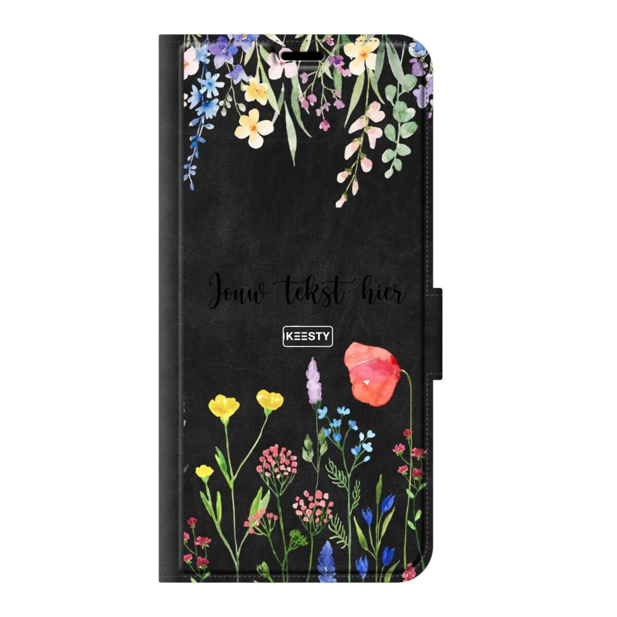 Telefoonhoesje Maken portemonnee Bloemen 2 Apple iPhone 15