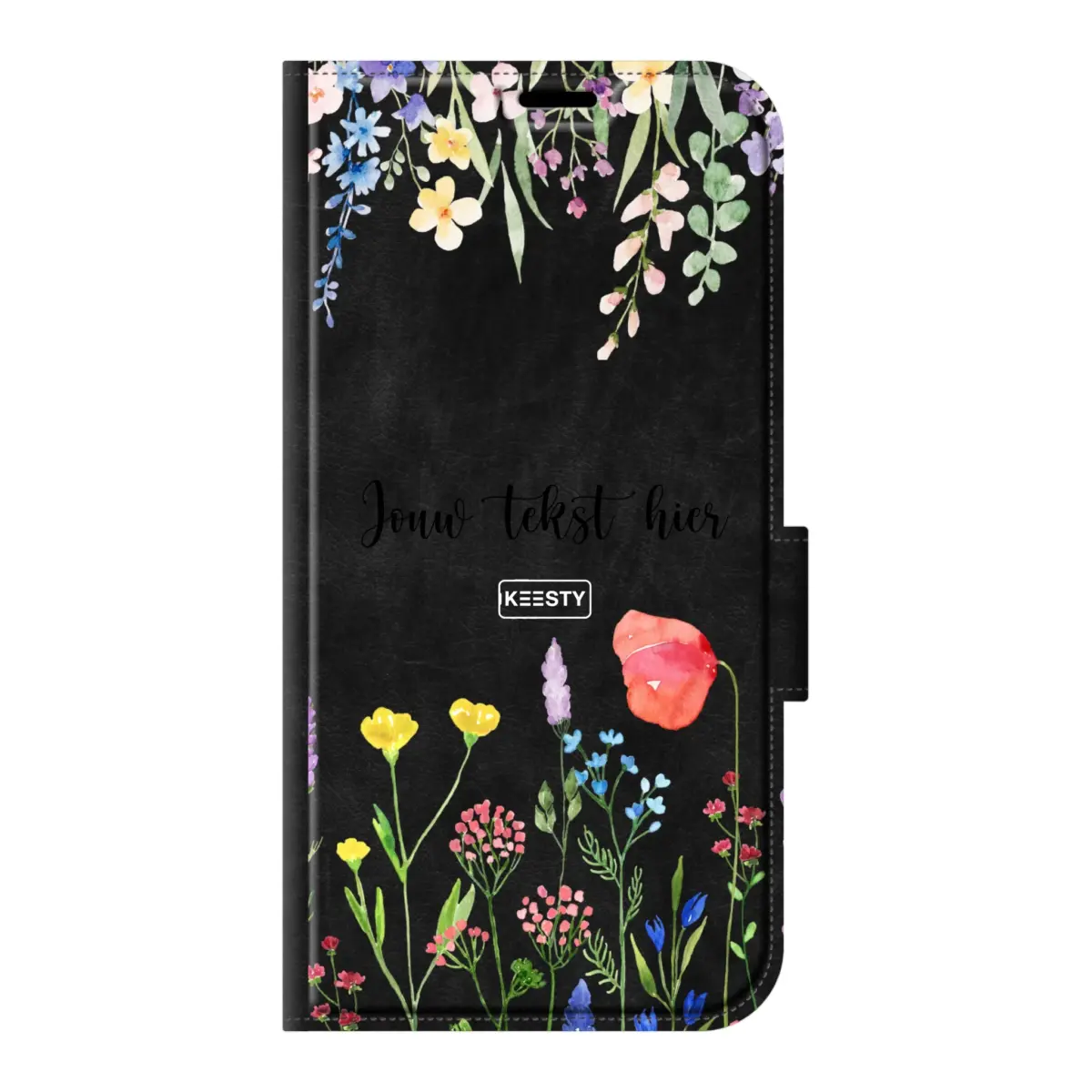 Telefoonhoesje Maken portemonnee Bloemen 2 Samsung Galaxy S24 FE