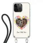 Telefoonhoesje Maken - Floral 4 - Hoesje met koord