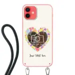 Telefoonhoesje Maken - Floral 4 - Hoesje met koord