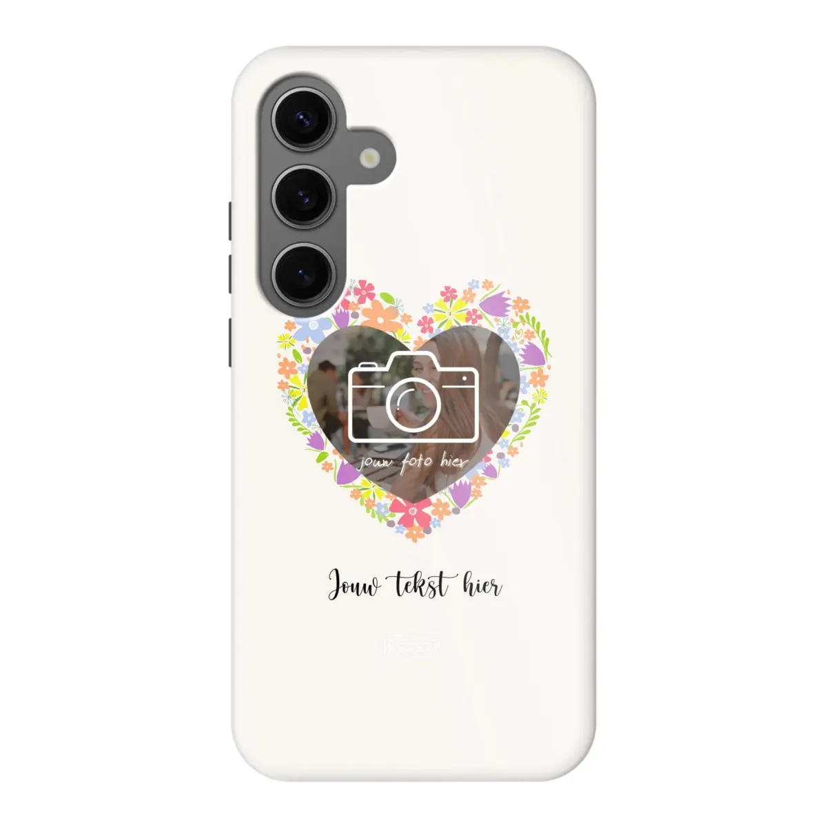 Telefoonhoesje Ontwerpen - Floral 4 - Tough hoesje