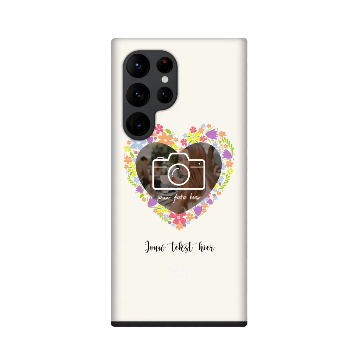 Telefoonhoesje Ontwerpen - Floral 4 - Tough hoesje