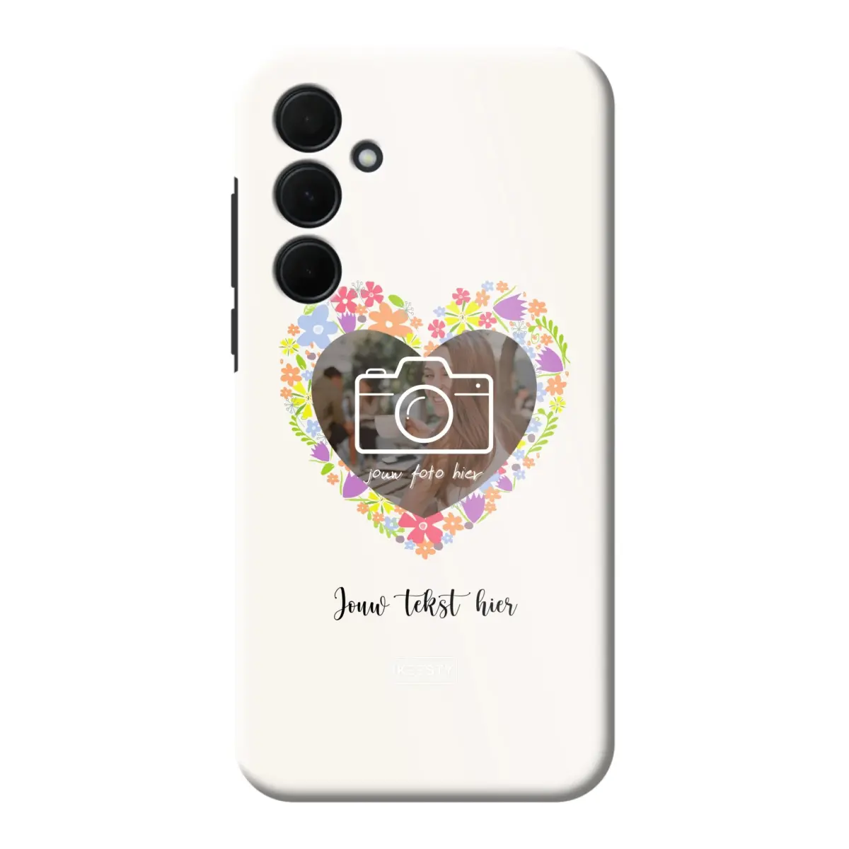 Telefoonhoesje Ontwerpen - Floral 4 - Tough hoesje
