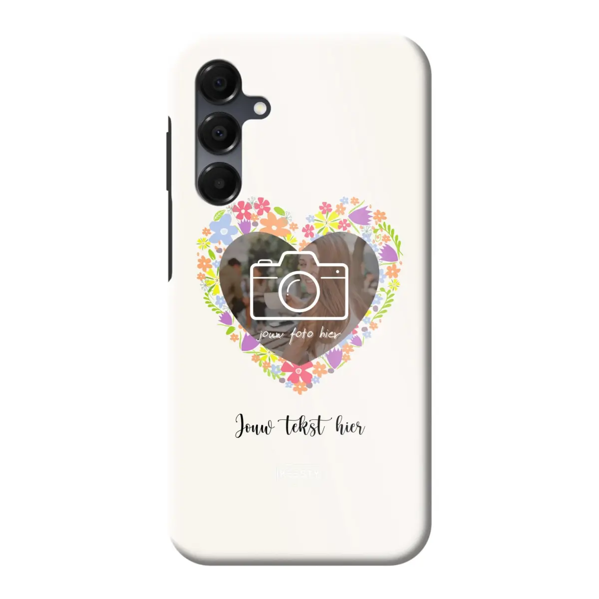 Telefoonhoesje Ontwerpen - Floral 4 - Tough hoesje