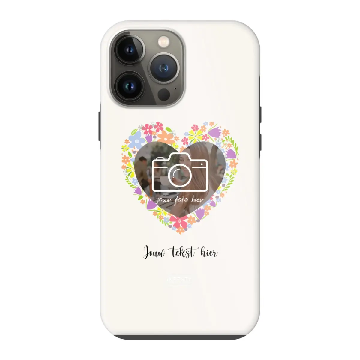 Telefoonhoesje Ontwerpen - Floral 4 - Tough hoesje