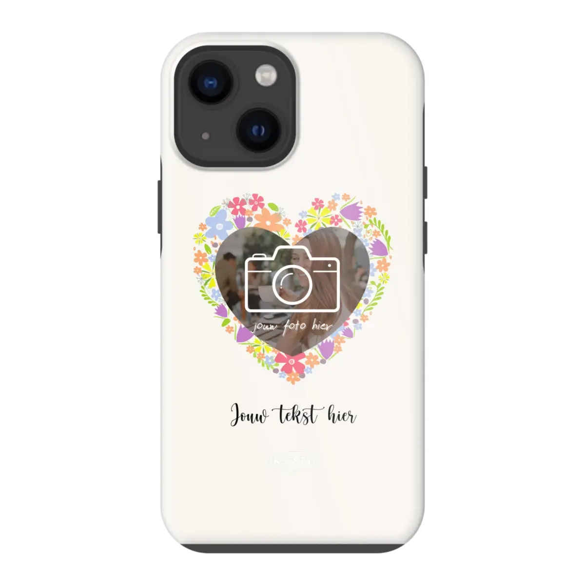 Telefoonhoesje Ontwerpen - Floral 4 - Tough hoesje