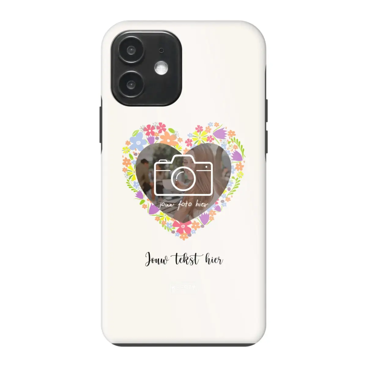 Telefoonhoesje Ontwerpen - Floral 4 - Tough hoesje