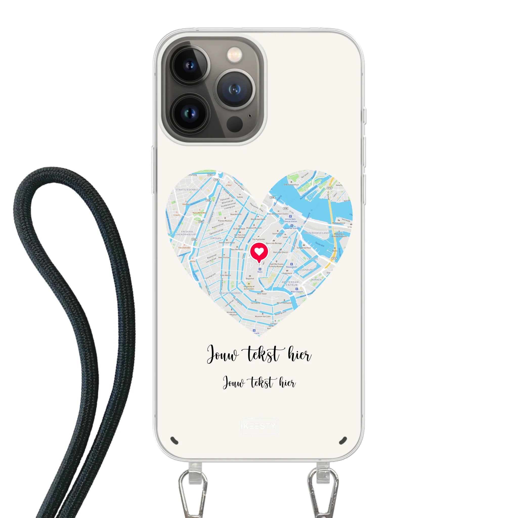 Telefoonhoesje ontwerpen koord Samsung Galaxy S24 Plus