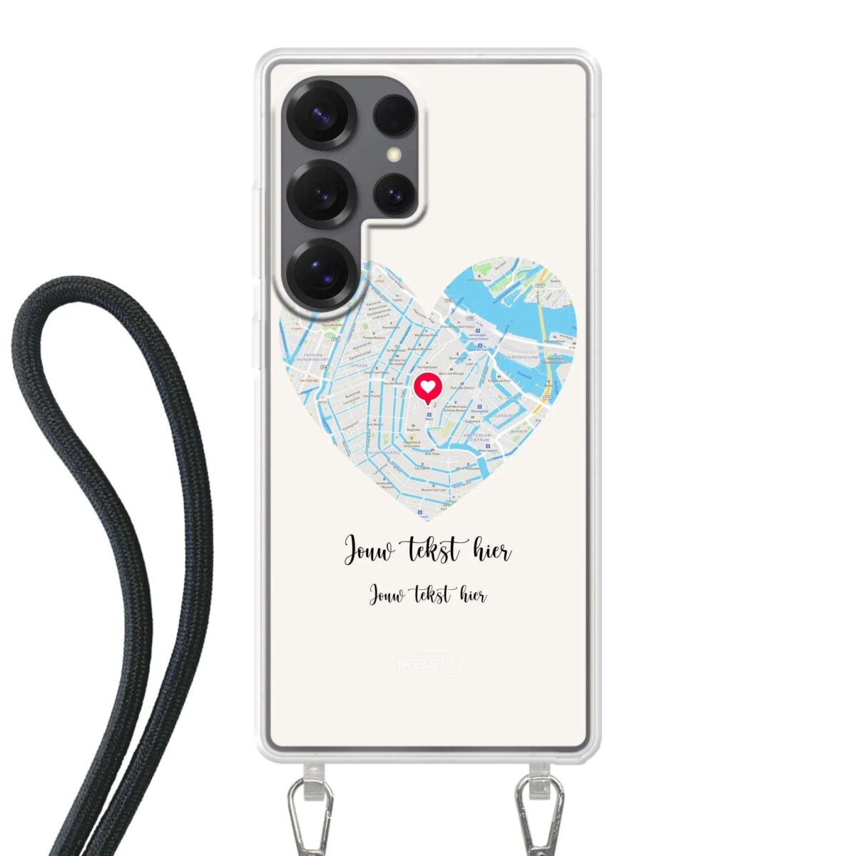 Telefoonhoesje ontwerpen koord Apple iPhone 11 Pro