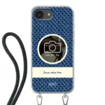 Telefoonhoesje ontwerpen koord waves 1 Apple iPhone Xr