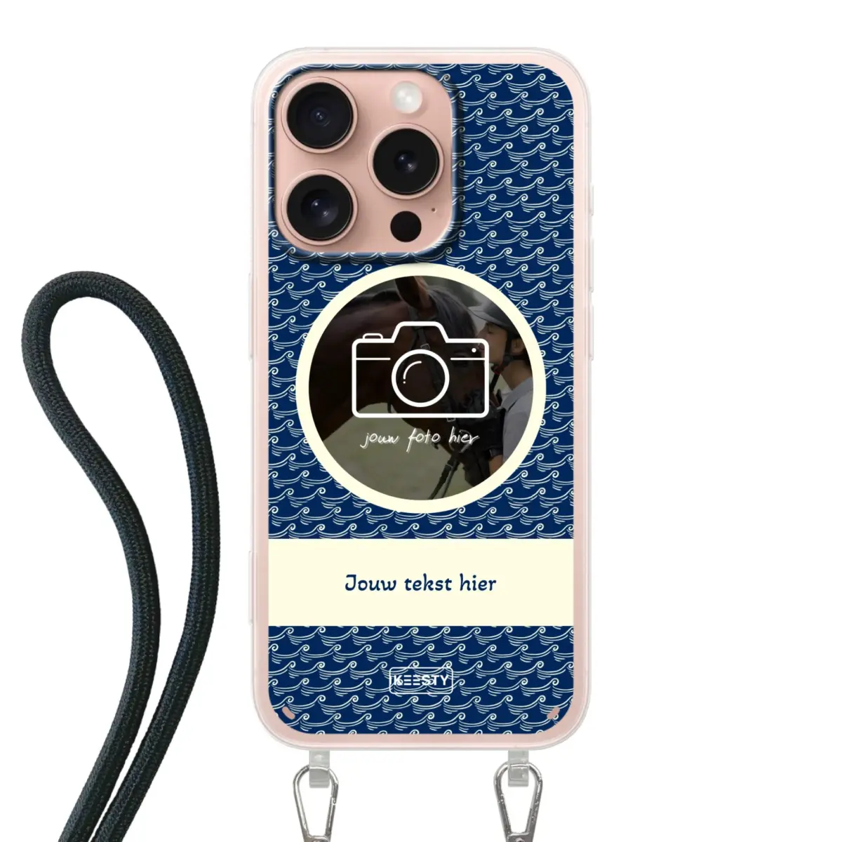 Telefoonhoesje ontwerpen koord waves 1 Samsung Galaxy A36