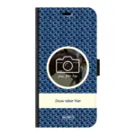 Telefoonhoesje ontwerpen portemonnee waves 1 Samsung Galaxy A55