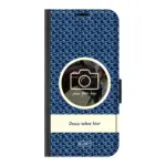 Telefoonhoesje ontwerpen portemonnee waves 1