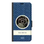 Telefoonhoesje ontwerpen portemonnee waves 1