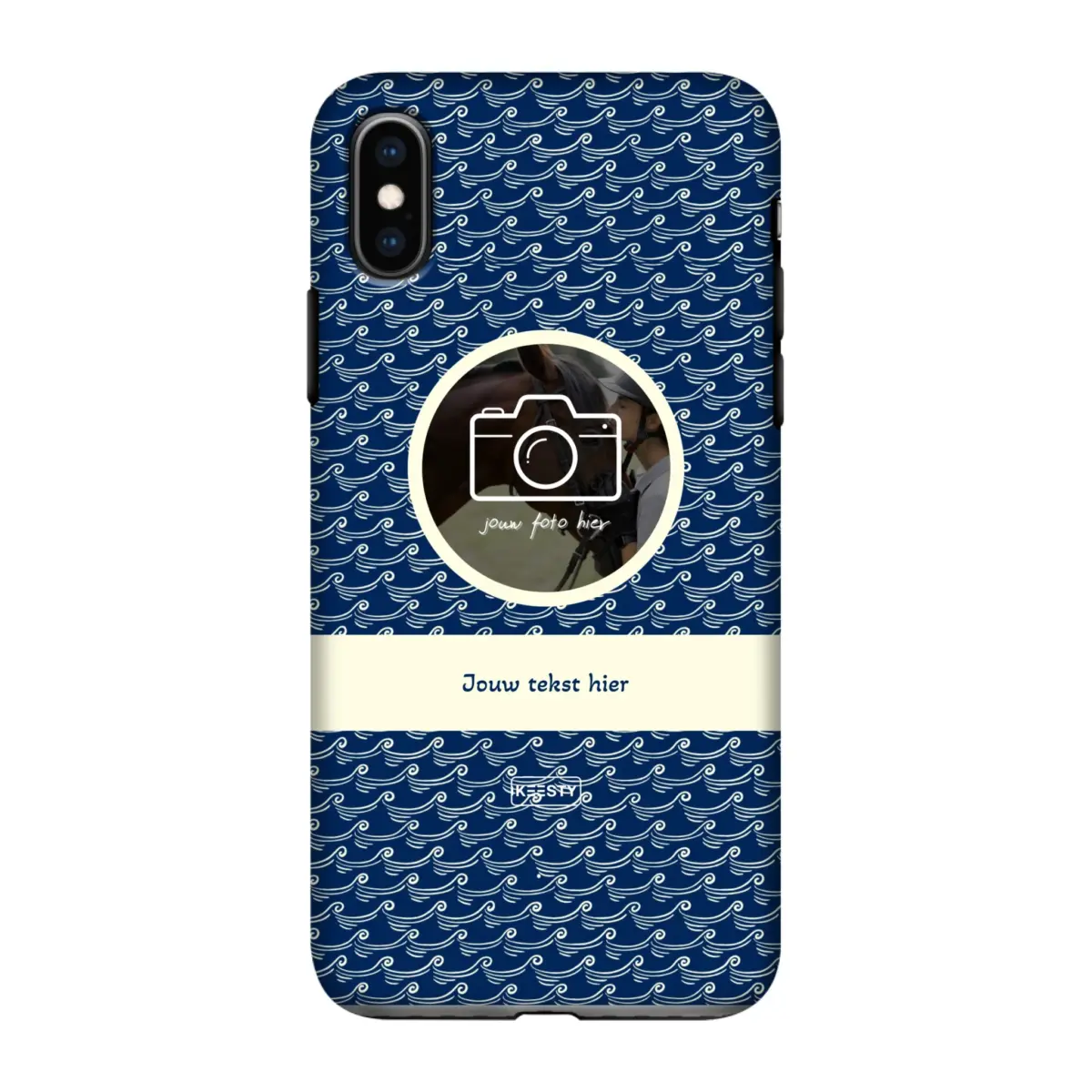 Telefoonhoesje ontwerpen tough waves 1 Apple iPhone 16e