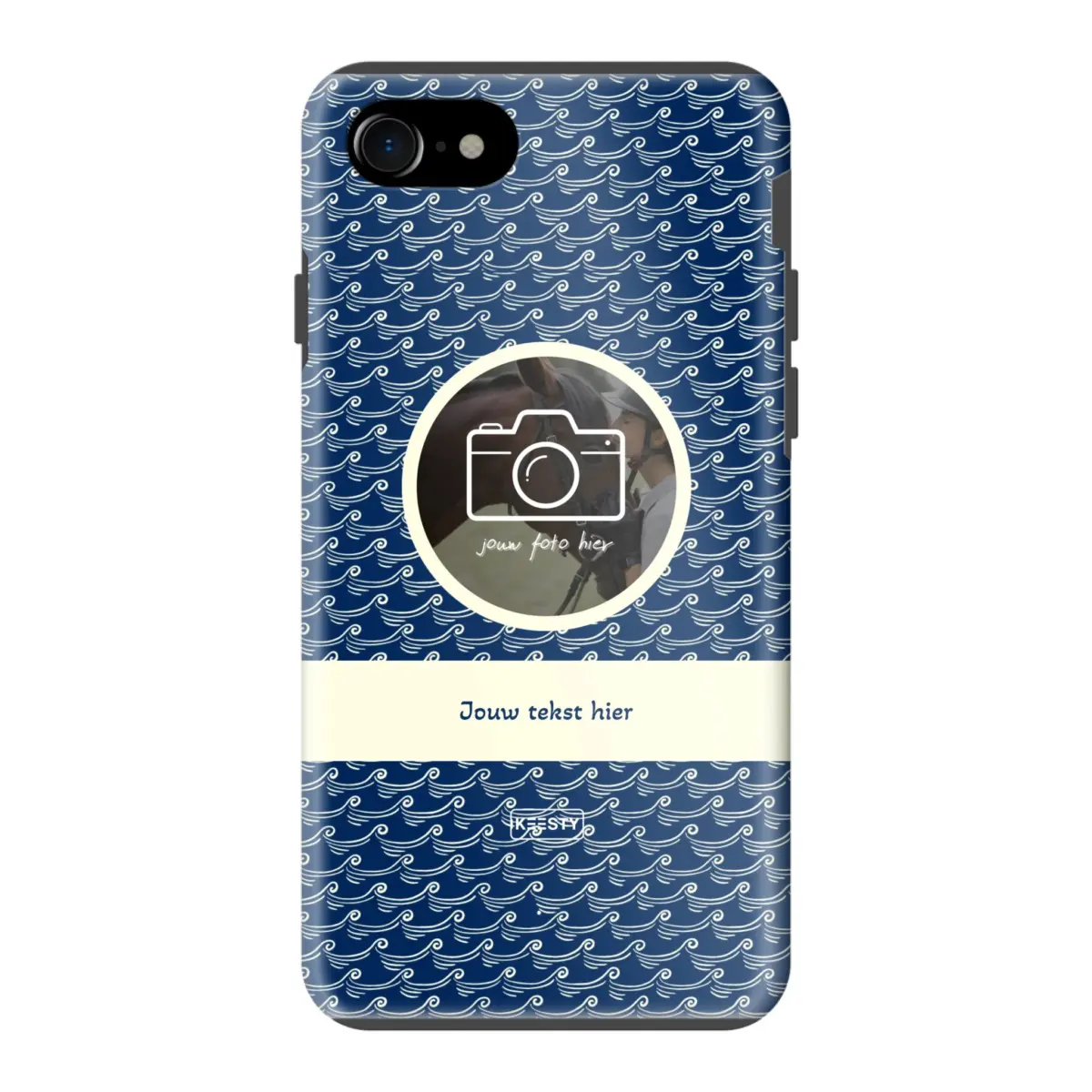 Telefoonhoesje ontwerpen tough waves 1 Apple iPhone 17