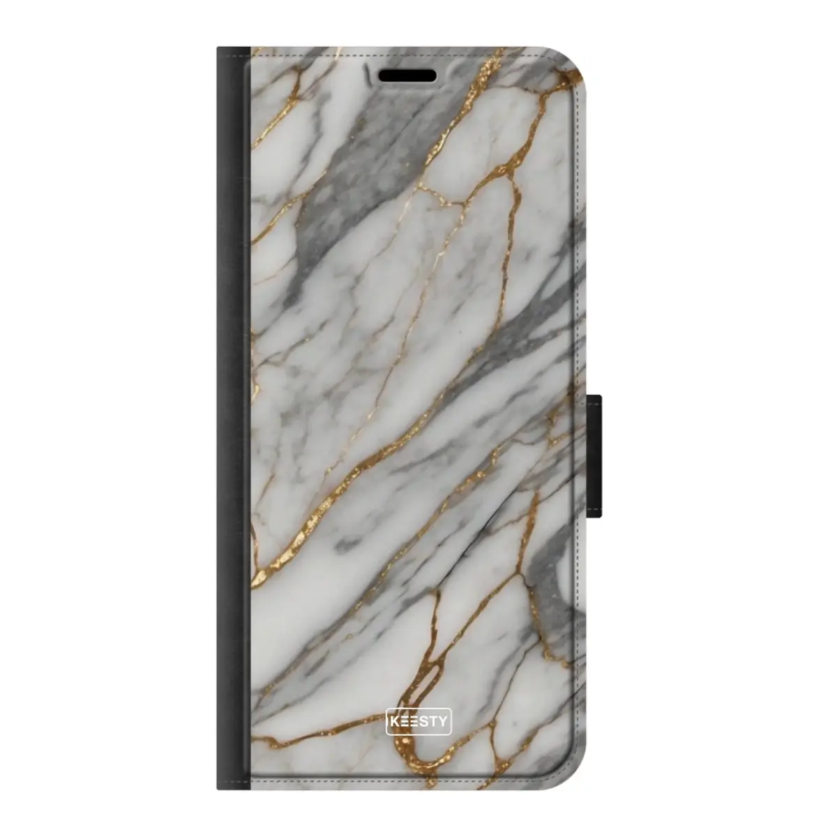 Telefoonhoesje ontwerpen met PortemonneeMarble Black Apple iPhone 11 Pro
