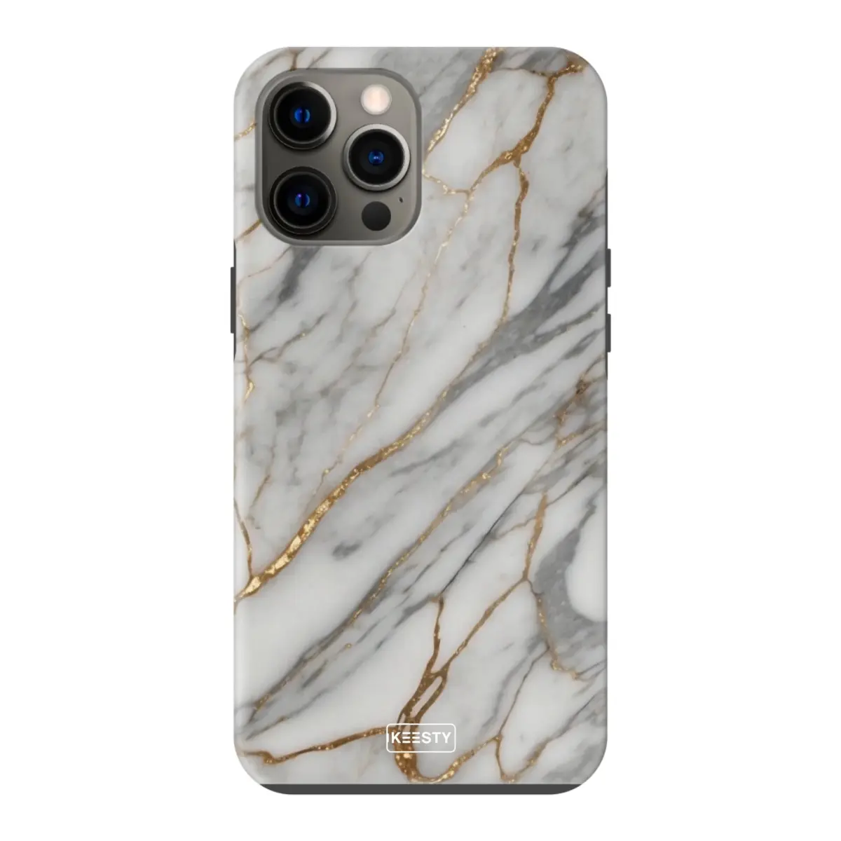 Telefoonhoesje ontwerpen met Tough Marble Black