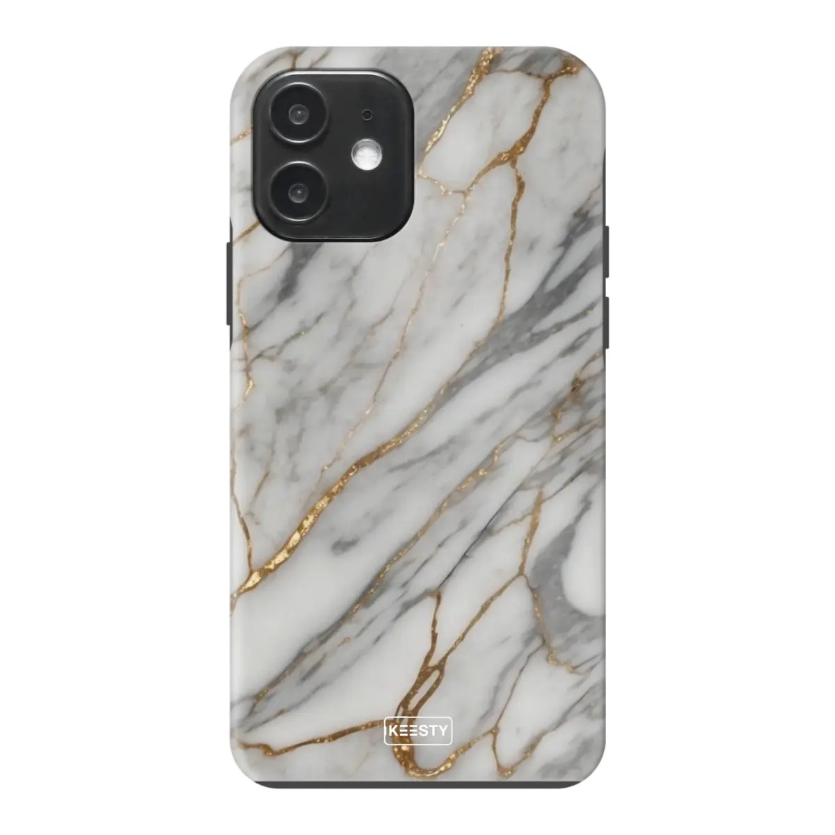 Telefoonhoesje ontwerpen met Tough Marble Black Samsung Galaxy S22