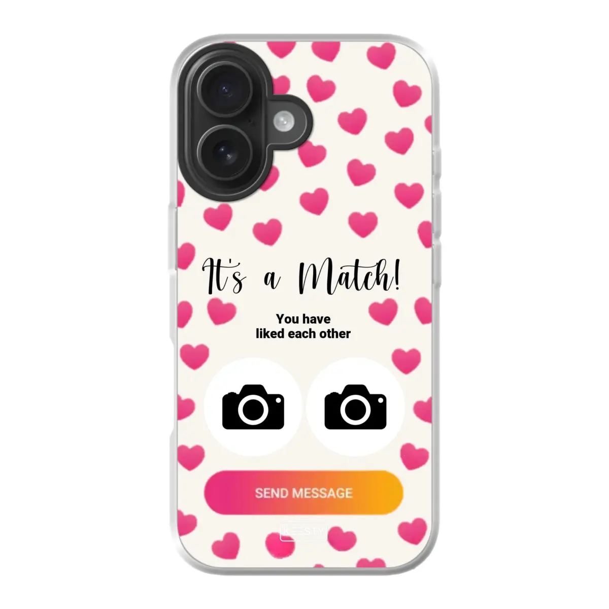 It's a match - Telefoonhoesje Maken