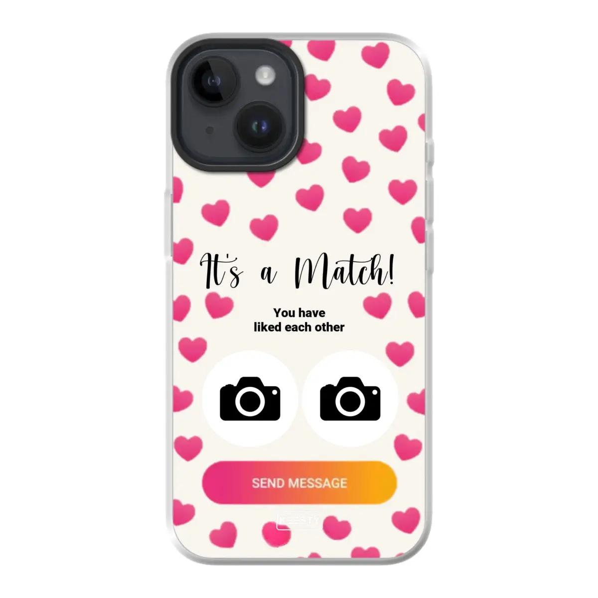 It's a match - Telefoonhoesje Maken