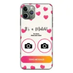 Telefoonhoesje Met Foto - It's a match - Tough hoesje