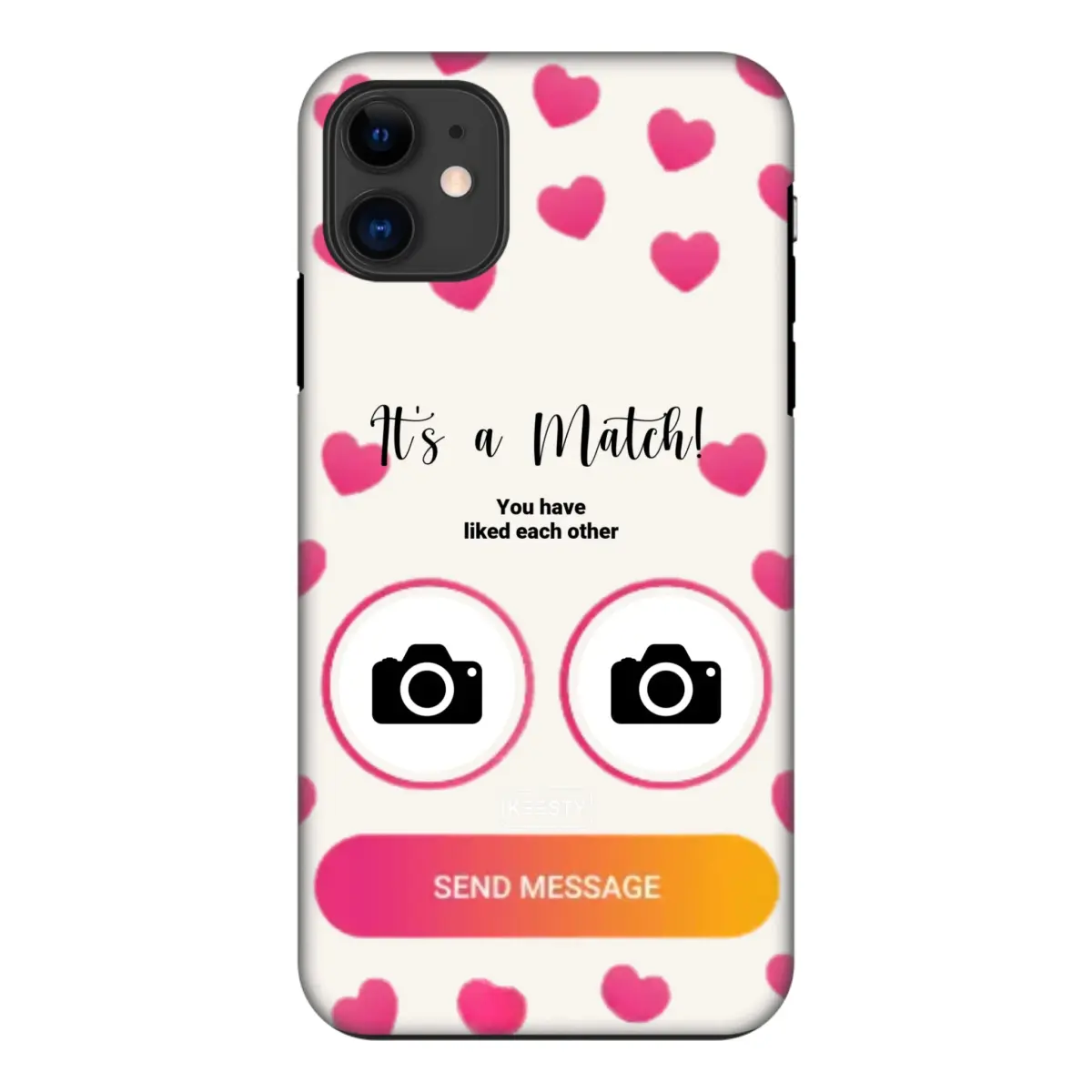 Telefoonhoesje Met Foto - It's a match - Tough hoesje