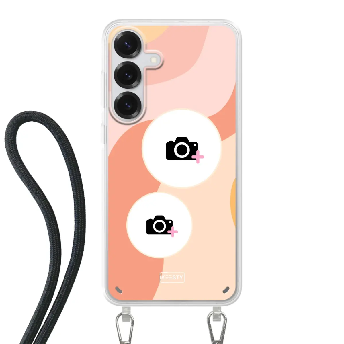 Telefoonhoesje Met Foto - Retro 2 - Hoesje met koord