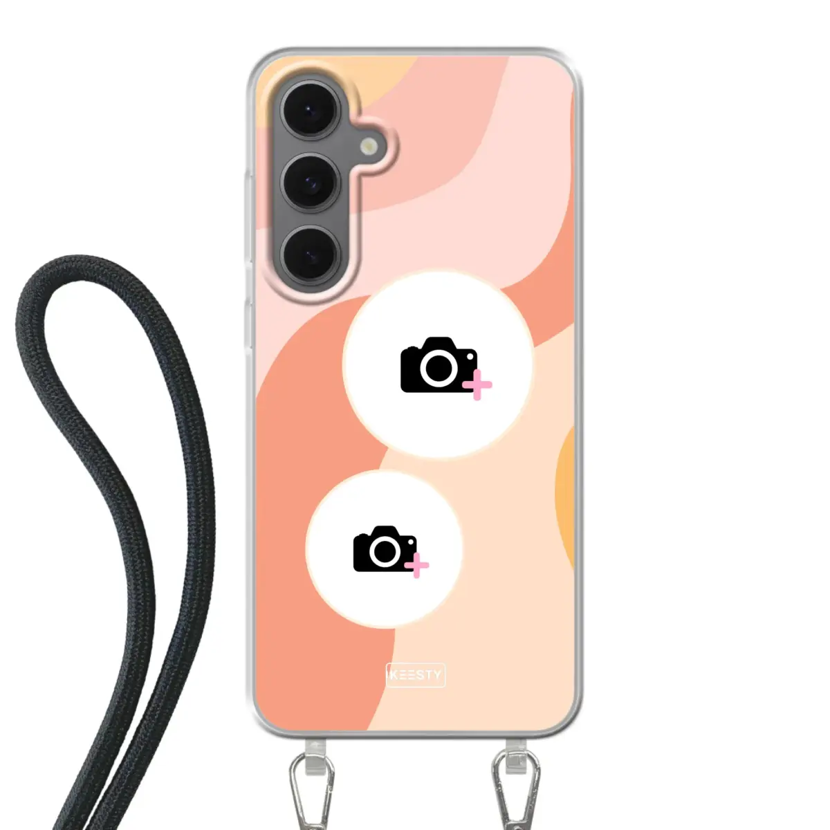 Telefoonhoesje Met Foto - Retro 2 - Hoesje met koord