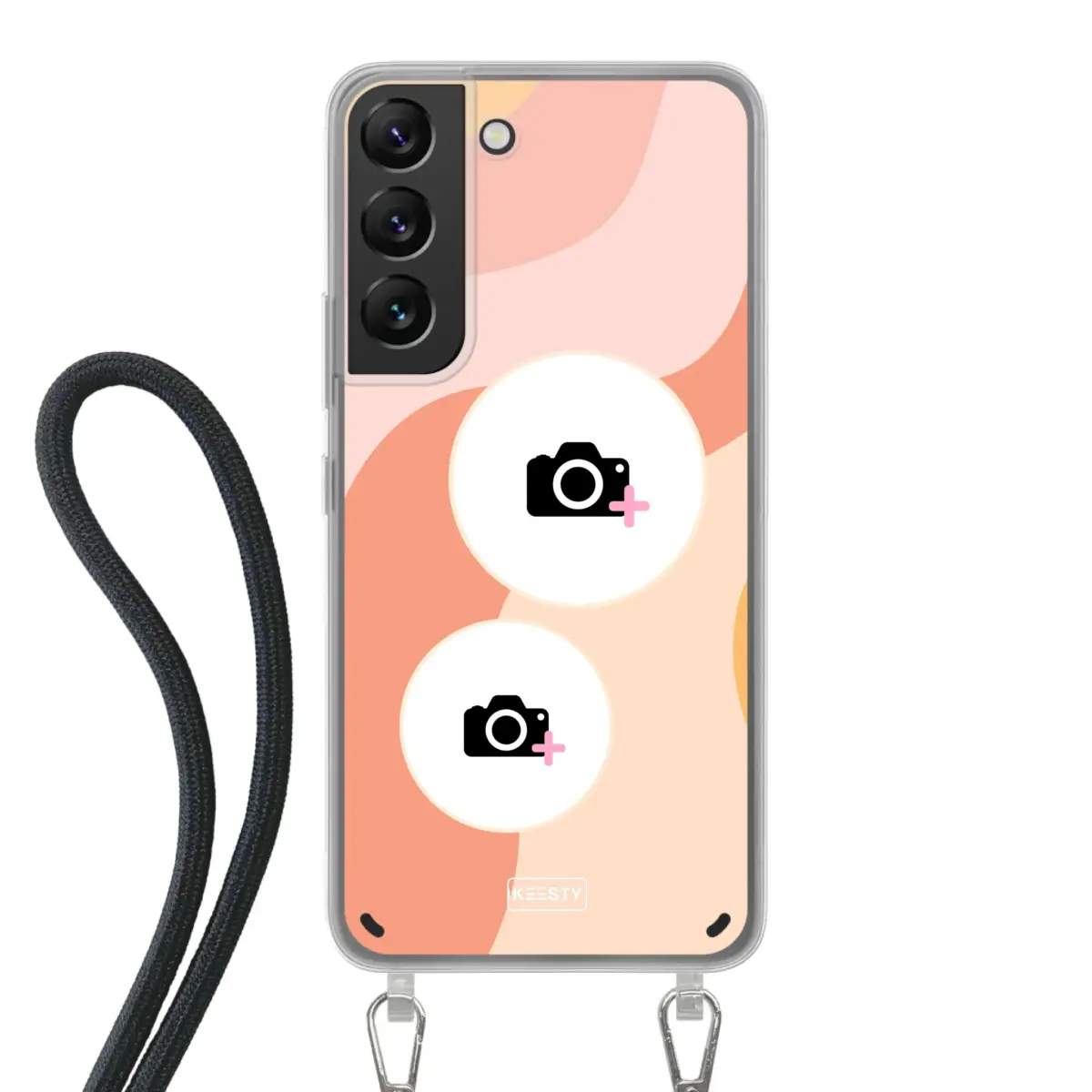 Telefoonhoesje Met Foto - Retro 2 - Hoesje met koord