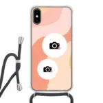 Telefoonhoesje Met Foto - Retro 2 - Hoesje met koord