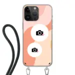 Telefoonhoesje Met Foto - Retro 2 - Hoesje met koord